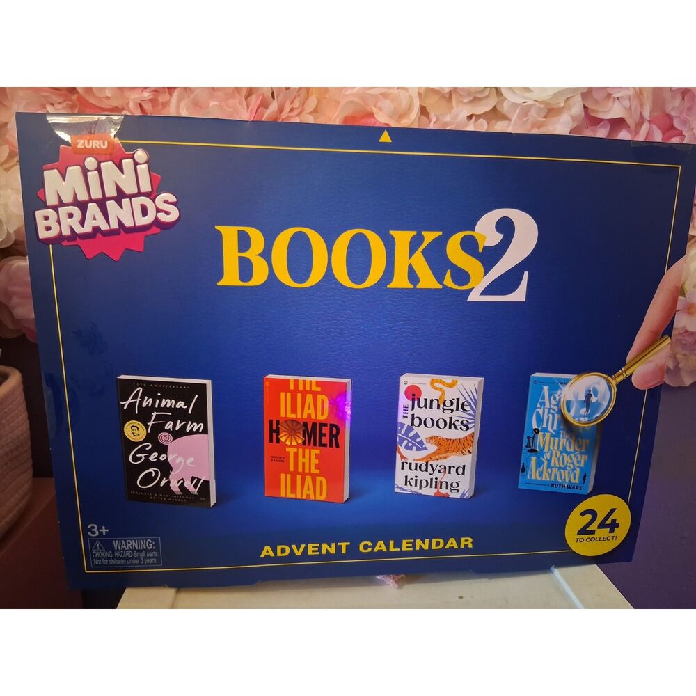 New ZURU Mini Brands Mini Book Advent Calendar Holiday Countdown